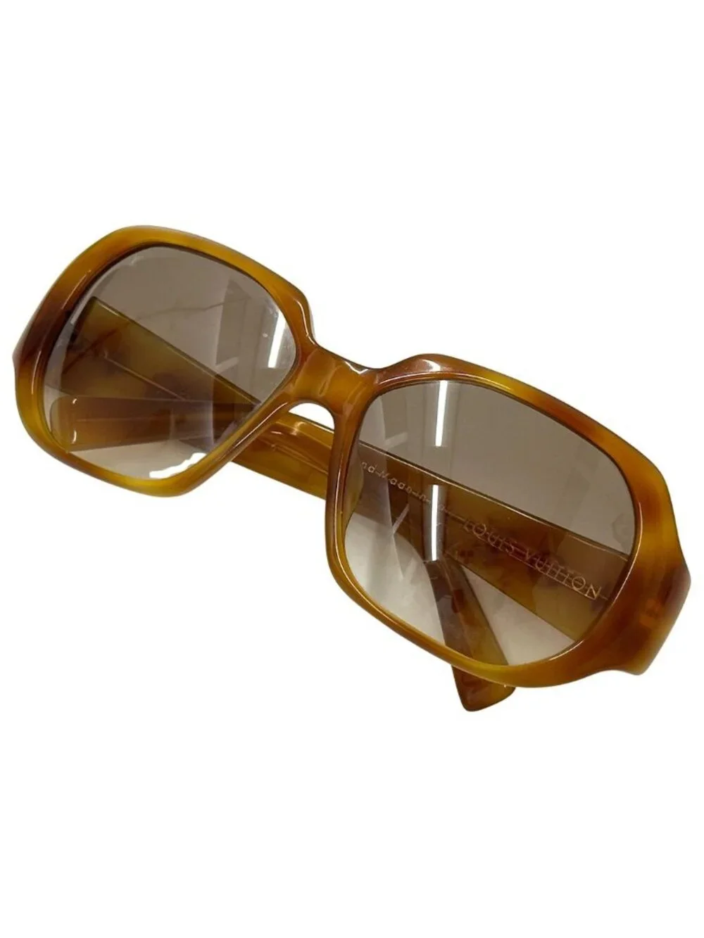Louis Vuitton Sunglasses Obsession GM Brown LV Logo Eyewear